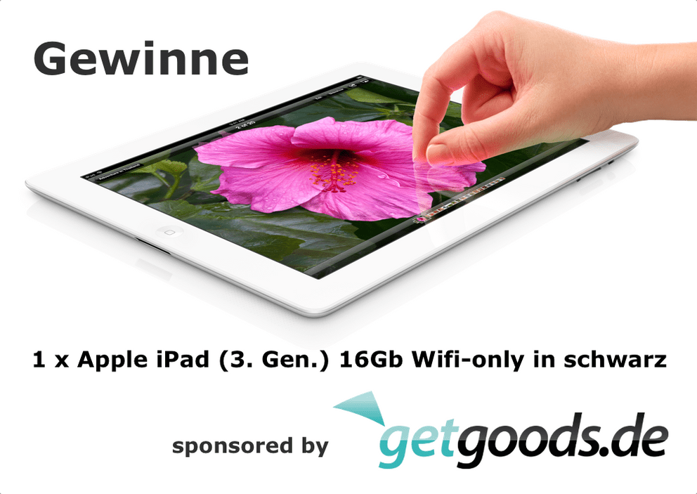 Gewinnspiel: Gewinne ein neues Apple iPad (3. Generation) - Update: Ausgewertet!