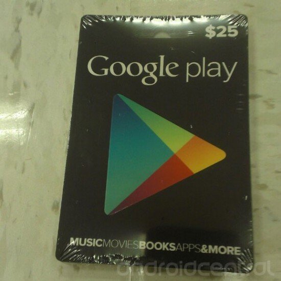 Google Play Store: Geschenk-Gutscheine im Anflug - Update: In den USA bereits im Handel - Update 2: Offiziell vorgestellt