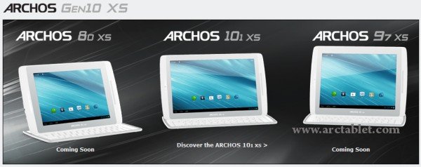 Archos Gen10 XS: Auch ohne Tastatur zu haben - 101 XS für 279 Euro, 80 XS unter 200 Euro