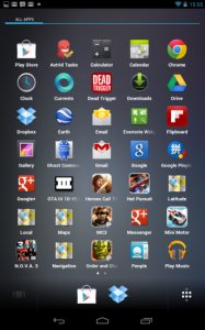 Chameleon Launcher: Hands-On auf dem Asus Google Nexus 7 Tablet