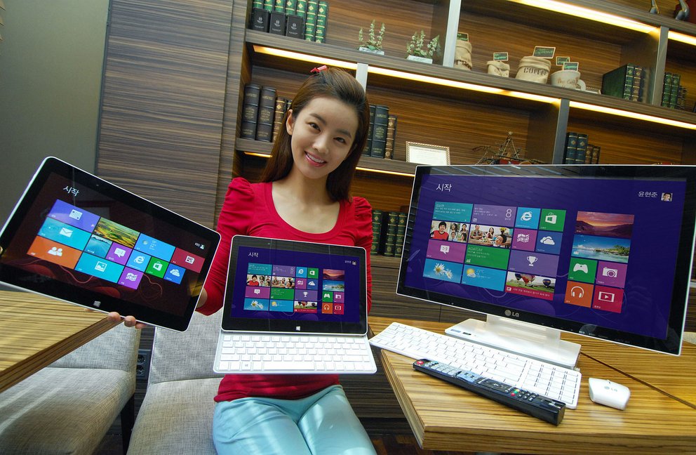 LG H160: Hybrid-Tablet samt Windows 8 vorgestellt