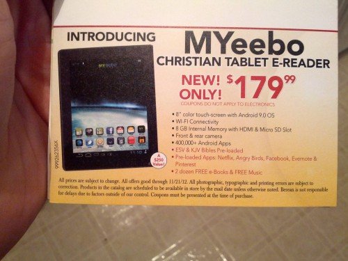Halleluja: Christen-Tablet mit Android 9.0 (!) als Betriebssystem