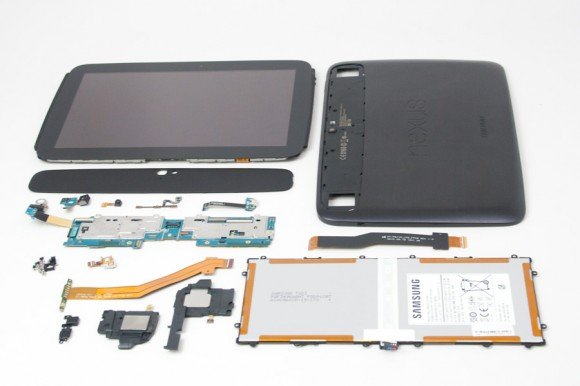 Google Nexus 10 einfacher zu reparieren als das iPad von Apple
