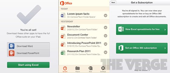 Microsoft Office kommt für Android und Apple iOS