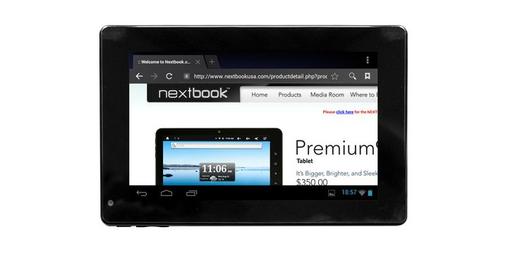 E FUN Nextbook Premium 7SE-GP: Einfaches Tablet für 129 US-Dollar vorgestellt
