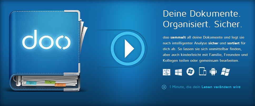 Dokumente mit der Windows 8 - App doo verwalten