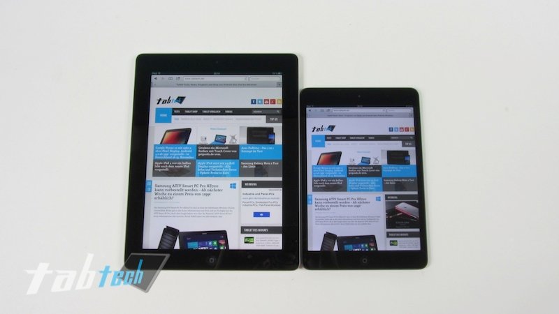 Apple iPad mini wesentlich gefragter als das iPad 4