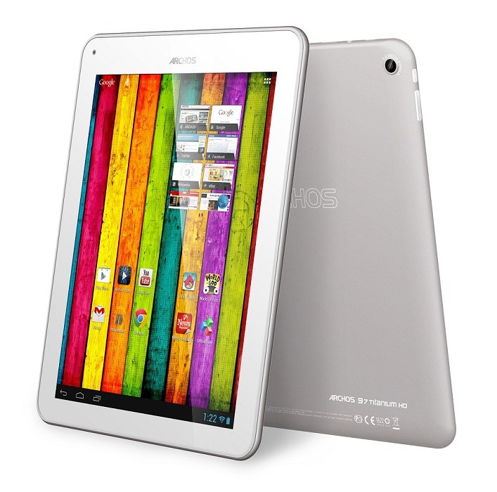 Archos 97 Titanium HD mit 9.7 Zoll Retina Display und 2048 x 1536 Pixeln vorgestellt
