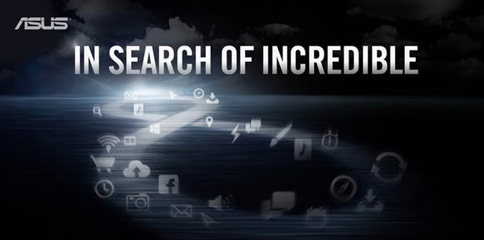 CES 2013: "IN SEARCH OF INCREDIBLE" - Asus verschickt Einladungen