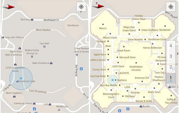 Google Indoor Maps nun auch in Deutschland
