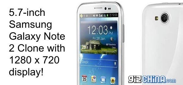 Owen V9: Chinesischer Galaxy Note 2 Klon mit 5,7 Zoll Display