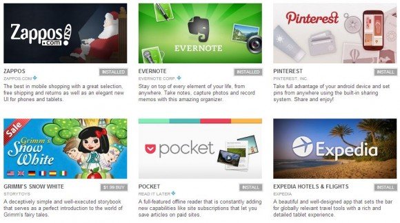 Das sind die besten Android Apps 2012 – sagt Google