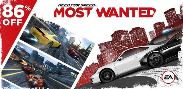 Need for Speed Most Wanted im Play Store für nur 89 Cent