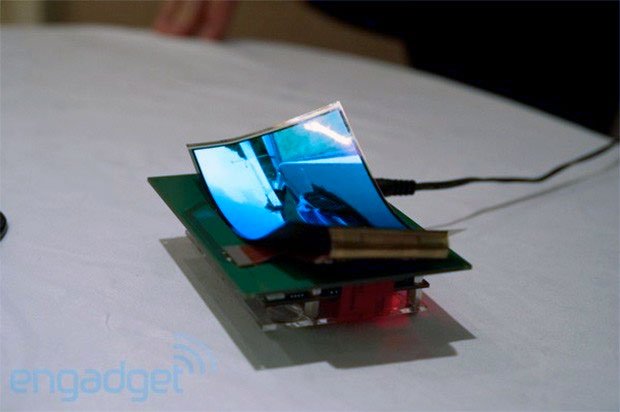 Samsung zeigt flexibles 5.5 Zoll HD-Display auf der CES 2013