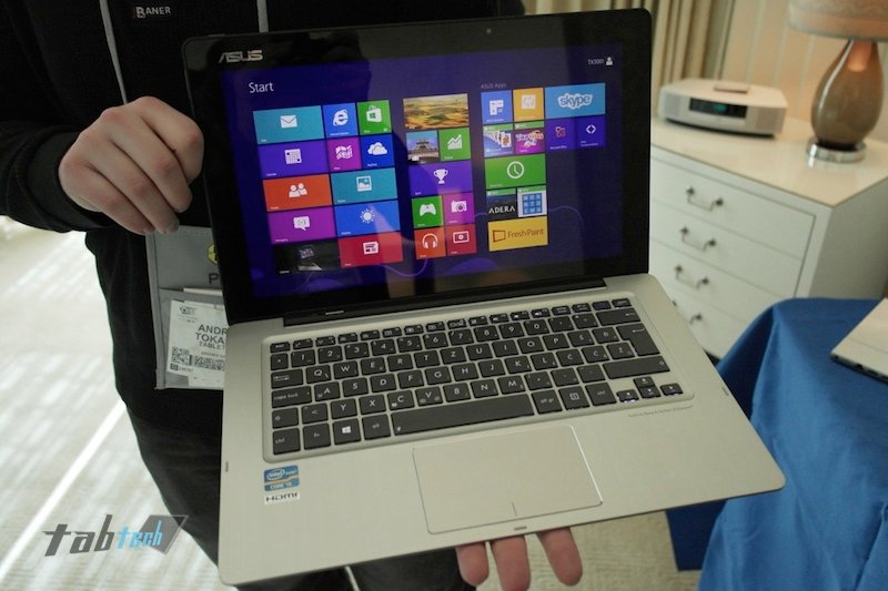 Asus Transformer Book TX300 in unserem Hands On Video
