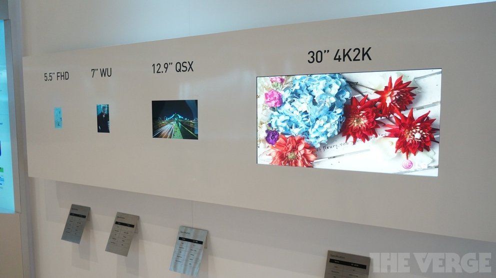 LG: Drei neue Displays für Tablets – wann erscheinen die 5,5, 7 und 12,9 Zoll großen Tablets?