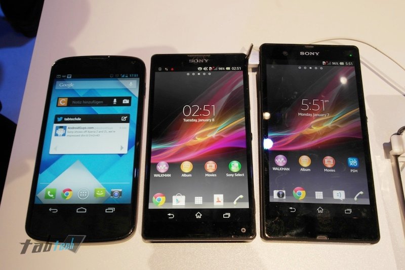 Sony Xperia Z im Falltest
