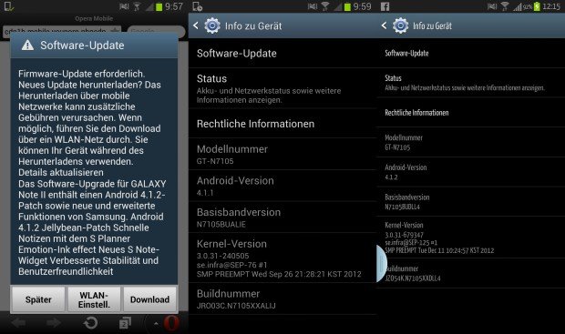 Samsung Galaxy Note 2: LTE-Version mit Update – Bald 10 Millionen verkaufte Stück