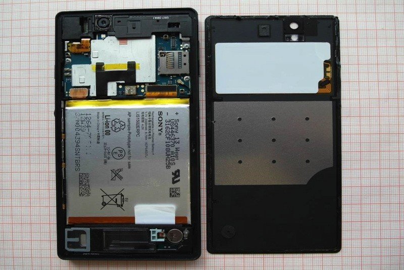 Sony Xperia Z: Ein Blick ins Innere des Smartlets