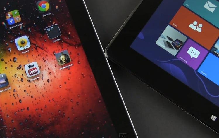 Video Vergleich: Asus Vivo Tab Smart vs. Apple iPad 4