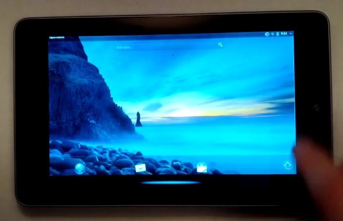 Open webOS auf das Nexus 7 portiert