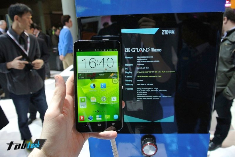 ZTE mit seinem Grand Memo bereits jetzt der große Verlierer des MWC 2013?