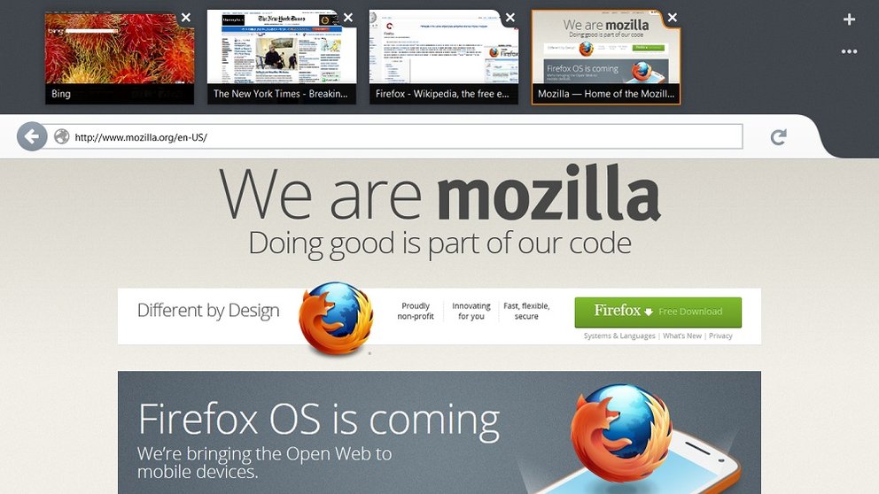 Metro Firefox und BlueStacks für Windows 8 optimiert
