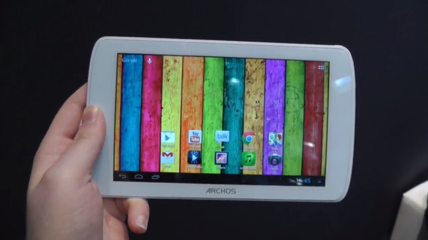 Archos 70 Titanium im Hands-On Video von der CeBIT 2013