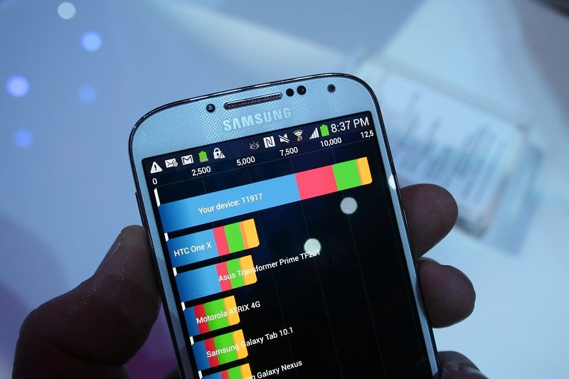 Beim Schummeln in Benchmarks erwischt: das Samsung Galaxy S4