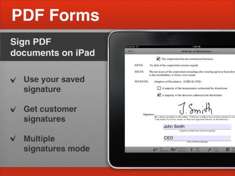 PDF Forms: PDF-Tool mit Cloud-Anbindung für das iPad