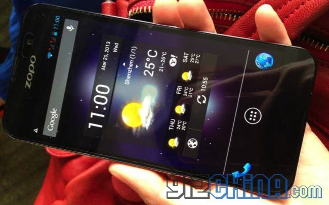 Zopo ZP980 mit 5 Zoll Full HD Display und Quad-Core-CPU auf ersten Fotos