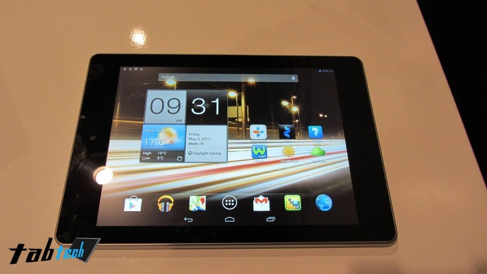Acer Iconia A1 in unserem Hands-On Video