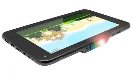lumiTab: 7-Zoll-Tablet mit Android 4.2 und integriertem Projektor