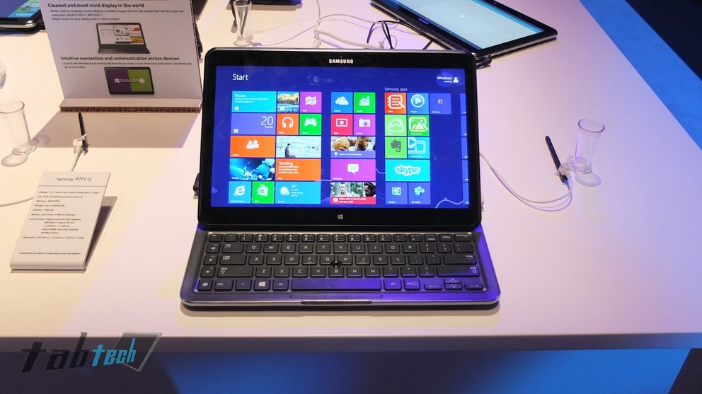 Samsung ATIV Q in unserem Hands-On Video