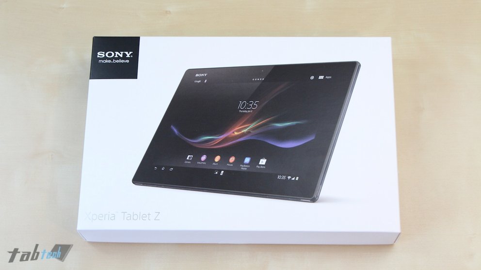 Sony Xperia Tablet Z im Unboxing