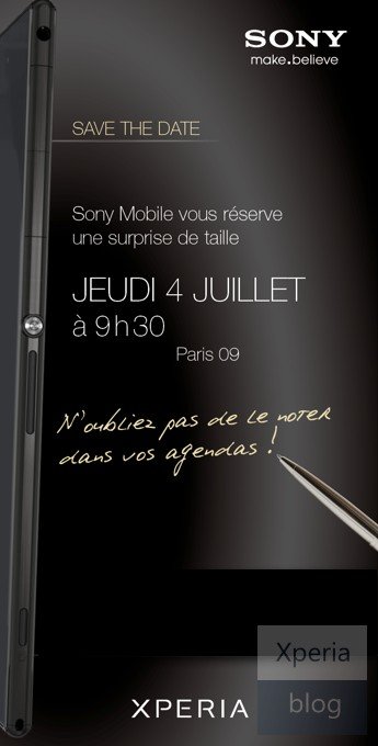 Sony Xperia Z Ultra mit 6,44 Zoll wird am 4. Juli vorgestellt