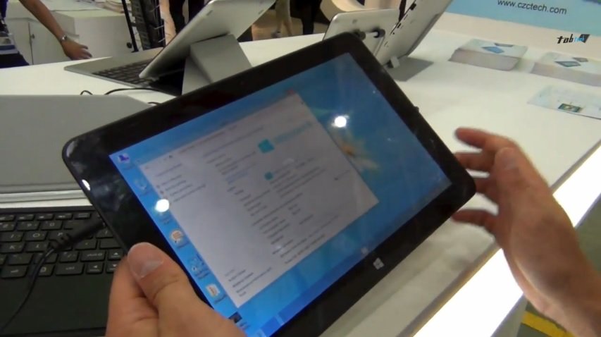 Intels neue Prozessor-Technologien für 2-in-1-Geräte - Bay Trail Tablet im Hands-On Video