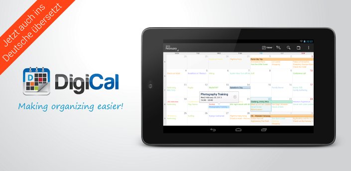 DigiCal: Die umfangreiche Kalender-App für Android