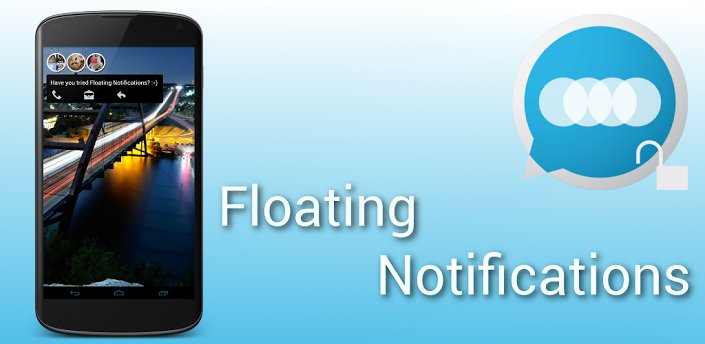 PopUp-Benachrichtigungen: Floating Notifications landen im Play Store