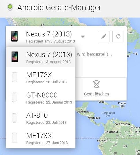 Android Geräte-Manager: Sperrfunktion ab sofort aktiv