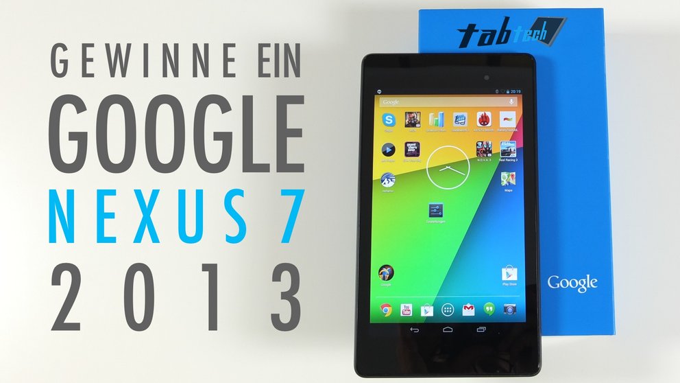 Gewinne ein neues Google Nexus 7 (2013) /Update: Gewinner wurde gezogen