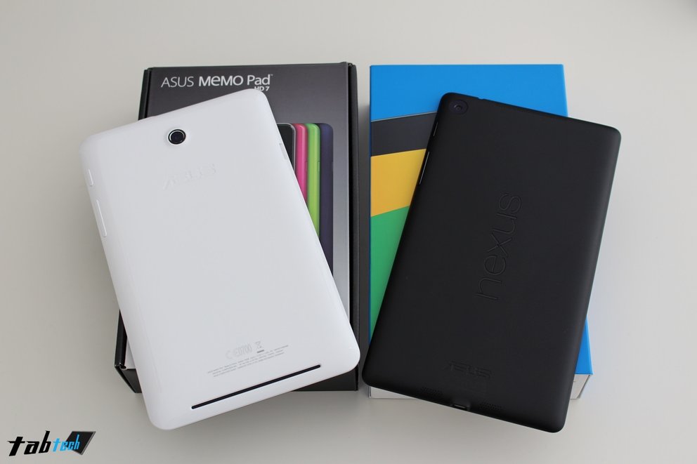 Vergleich: Nexus 7 (2013) vs. Asus MeMO Pad HD 7 + Outdoor Test