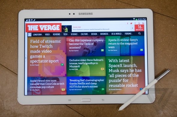 Samsung Galaxy Note 10.1 (2014 Edition) in ersten Testberichten