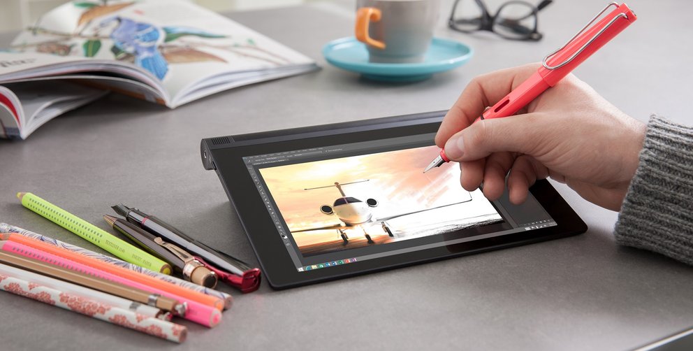 Lenovo Yoga Tablet 2 AnyPen: Jeder Stift wird zum Stylus (CES 2015)
