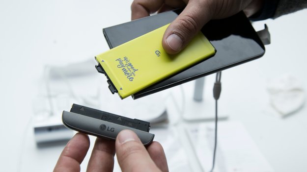 LG G6: Ohne Module, aber mit Wechsel-Akku