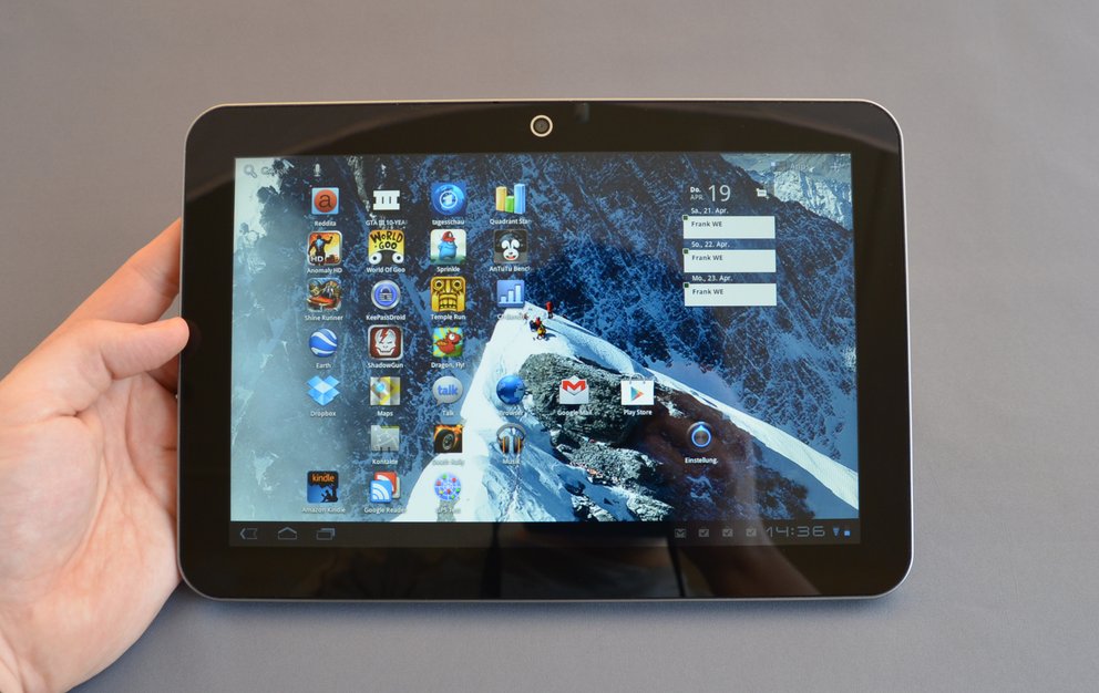Toshiba AT200 „Excite“: Test zum dünnsten Android-Tablet