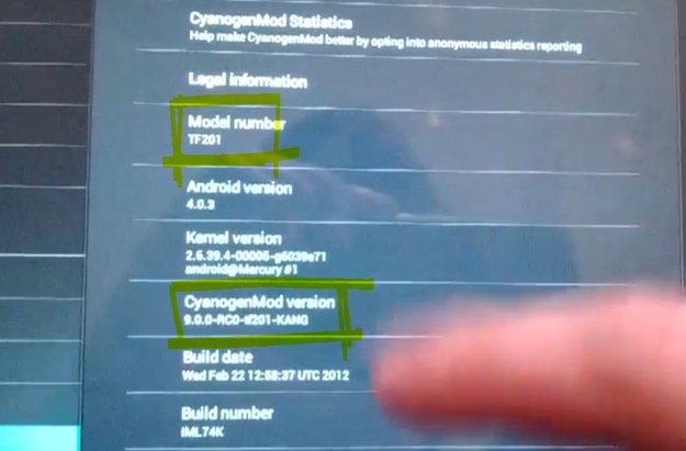 ASUS Transformer Prime: CyanogenMod 9 läuft, Beta in den nächsten Tagen?