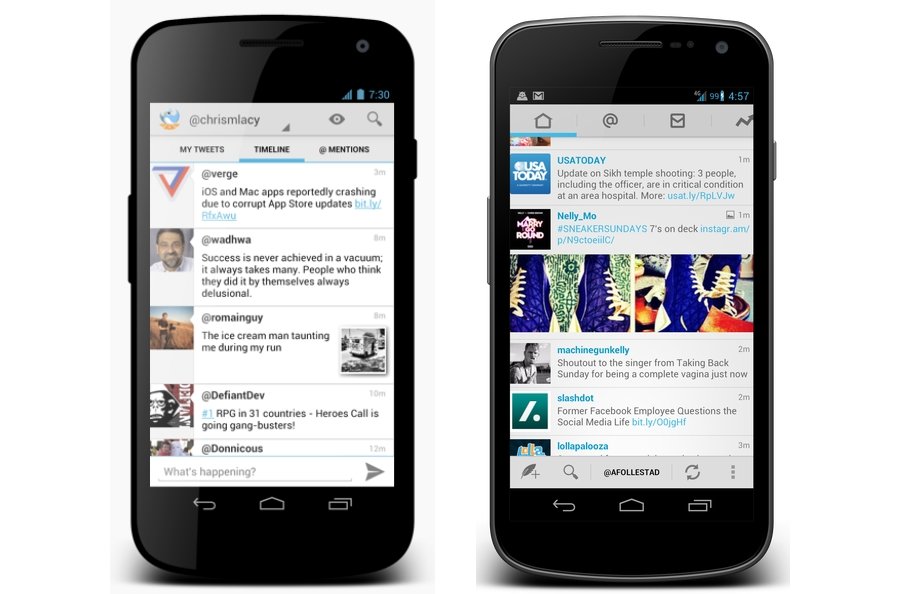 Tweet Lanes, Boid: Twitter-Clients für Android eingestellt