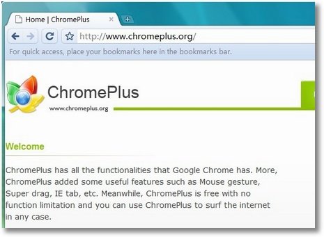 chromeplus screenshot