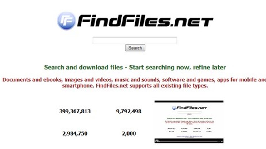 findfiles start